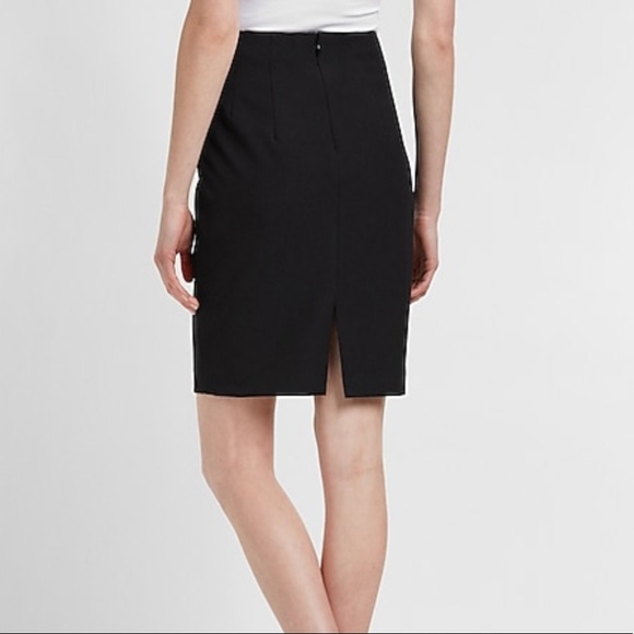 Express | High Waisted Supersoft Pencil Skirt - Picture 2 of 4